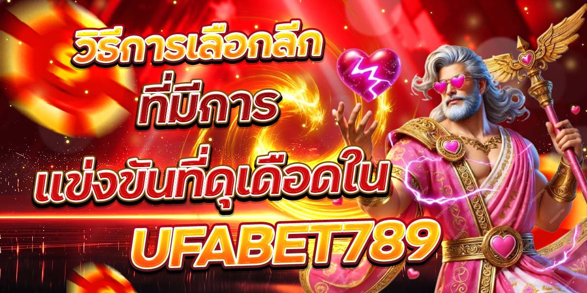 วิธีการเลือกลีก ที่มีการแข่งขันที่ดุเดือดใน UFABET789